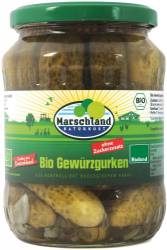 Castraveti condimentati, fara zahar, 670g - Marschland Naturkost