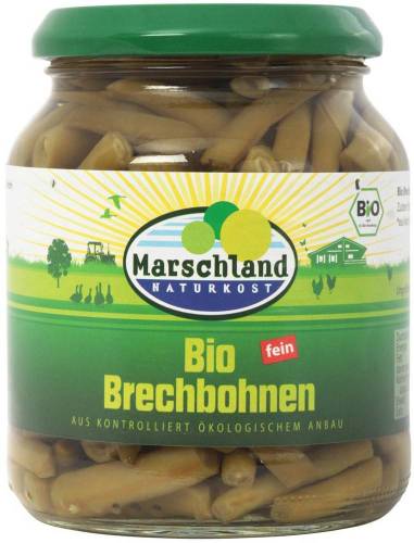 Fasole verde, eco-bio, 340g - Marschland Naturkost