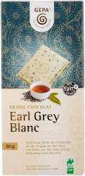 Ciocolata alba cu ceai negru Earl Grey si ulei de Bergamota, eco-bio, 80 g, Fairtrade - Gepa