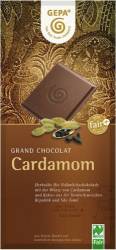 Ciocolata cu lapte si cardamon, eco-bio, 100 g, Fairtrade - Gepa