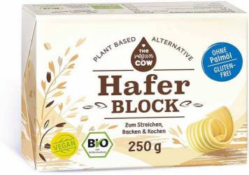 Alternativa vegetala la unt, din lapte de ovaz, Eco-Bio, 250g - Cow Cow