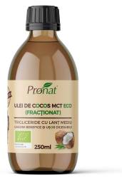 Ulei de cocos MCT,  eco-bio, 250 ml, Pronat