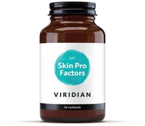 SPF Skin Pro Factors antioxidant pentru piele, 30 capsule, Viridian