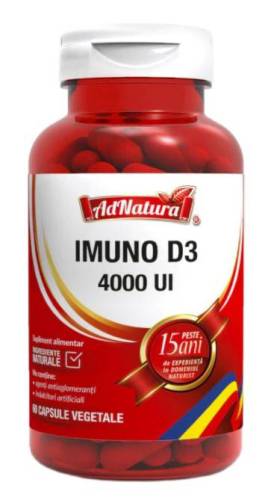 Imuno D3, 4000ui, 90cps - Adnatura