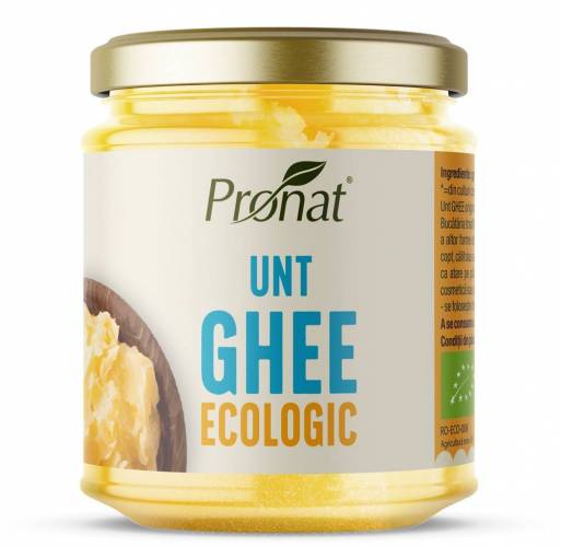 Unt ghee eco-bio, 200ml - 145g Pronat