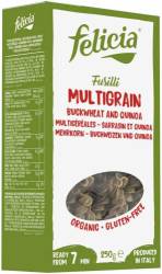 Fusilli multicereale din hrisca si quinoa Eco-Bio Fara Gluten 250g Felicia