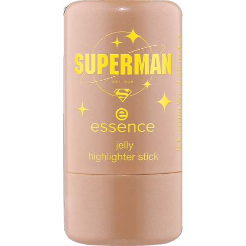 Iluminator stick cu textura de jeleu Superman 02 Mighty, 9.5g, Essence