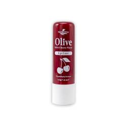 Balsam de buze cu ulei de masline si aroma de cirese, 4.5g, Herbolive