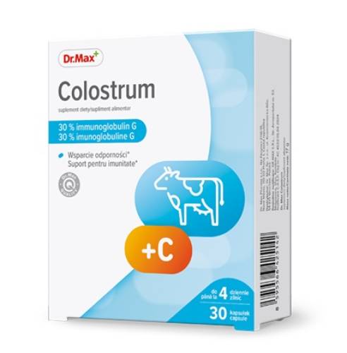 Dr. Max Colostrum, 30 capsule