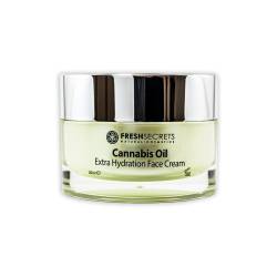 Crema de fata extra-hidratanta cu ulei de canabis, 50ml, Fresh Secrets