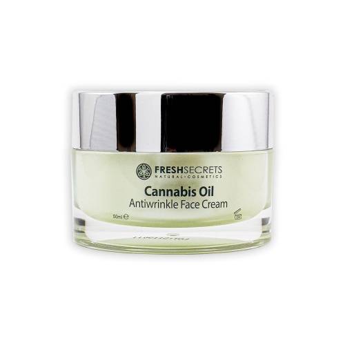 Crema de ochi extra-hidratanta cu ulei de canabis, 50ml, Fresh Secrets