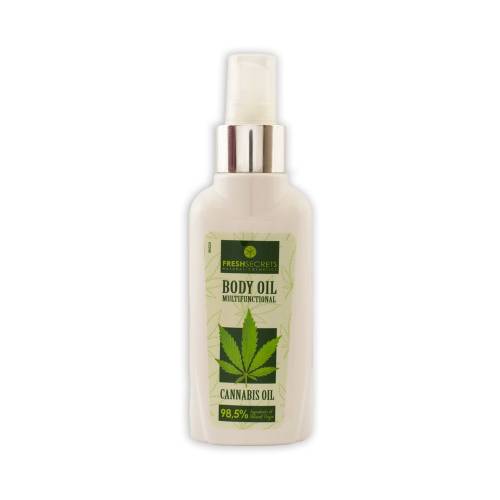 Ulei multifunctional de corp cu canabis, 100ml, Fresh Secrets