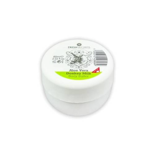 Unt de corp cu lapte de magarita si aloe vera, 60ml, Fresh Secrets