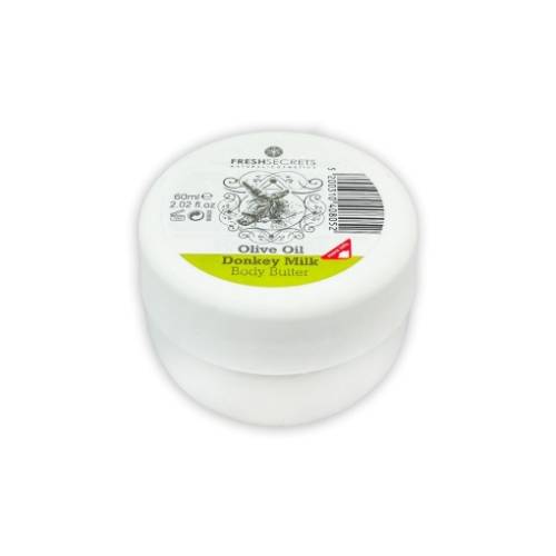 Unt de corp cu lapte de magarita si ulei de masline, 60ml, Fresh Secrets