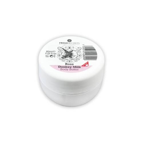 Unt de corp cu lapte de magarita si extract de trandafir, 60ml, Fresh Secrets