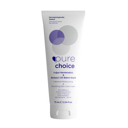 Crema de fata vegana intens hidratanta si hranitoare cu Acid Hialuronic 4D 5% si Pantenol 10%, 75ml, Pure Choice