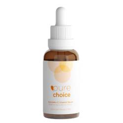 Ser ingrijire faciala cu Vitamina C 10% si Niacinamida 10%, 30ml, Pure Choice