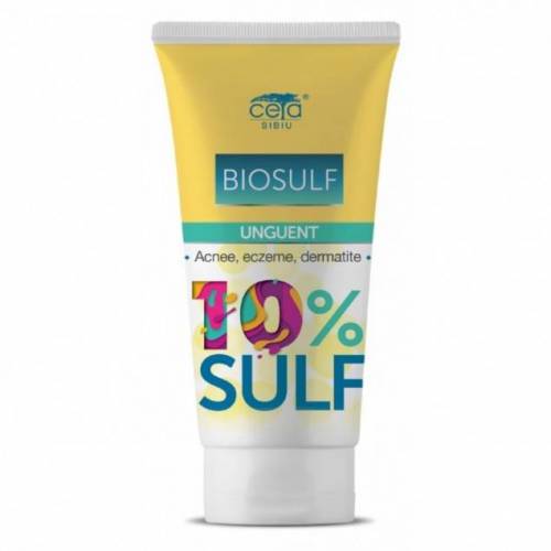 Unguent cu 10% Sulf, 50ml - CETA