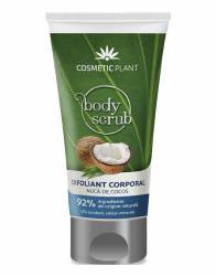 Exfoliant corporal, body scrub, cu nuca de cocos 150ml, Cosmetic Plant