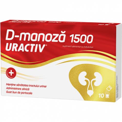 Uractiv D-manoza - 10 plicuri Terapia