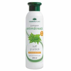 Sampon antimatreata cu sulf si urzica 250ml - Cosmetic plant