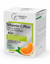 Crema antirid pentru fermitate 40+ Vitamina C Plus, 50ml - Cosmetic Plant