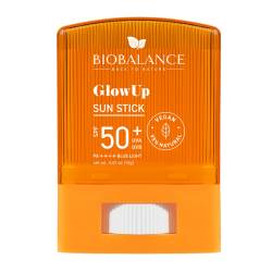 Stick protectie solara SPF 50+ UVA & UVB, PA++++ Blue Light, Glow Up,19g, Bio Balance