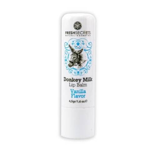 Balsam de buze cu lapte de magarita si vanilie SPF30, 4.5g, Fresh Secrets