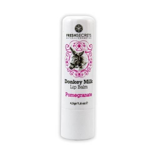 Balsam de buze cu lapte de magarita si rodie SPF30, 4.5g, Fresh Secrets