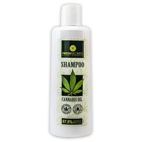 Sampon cu ulei de canabis si ulei de masline, 200ml, Fresh Secrets