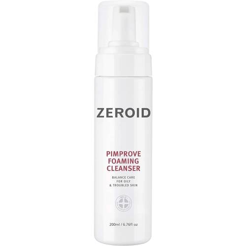 Spuma de curatare pentru ten gras Pimprove, 200ml, Zeroid