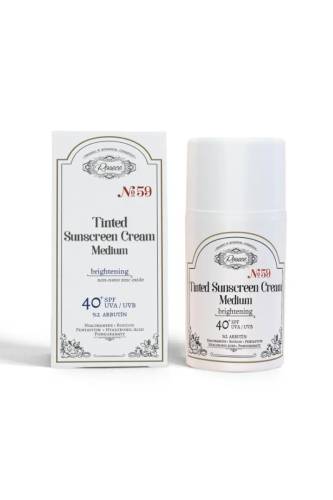 Crema nuantatoare cu protectie solara SPF 40+ Medium, 50ml, Rosece