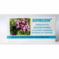 Sovrozin supozitoare - sovarf, rozmarin si conifere 1.5 - 10buc - ELZIN PLANT