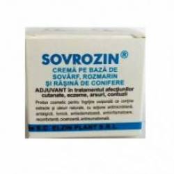 Sovrozin crema - sovarf, rozmarin si conifere 50ml - ELZIN PLANT