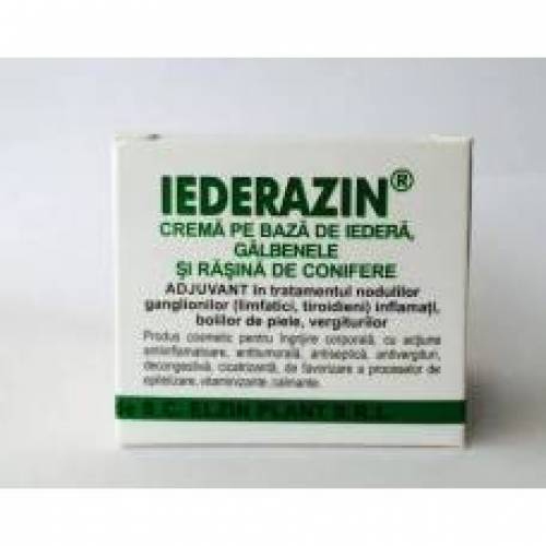 Iederazin crema - iedera, galbenele si conifere 50ml - ELZIN PLANT