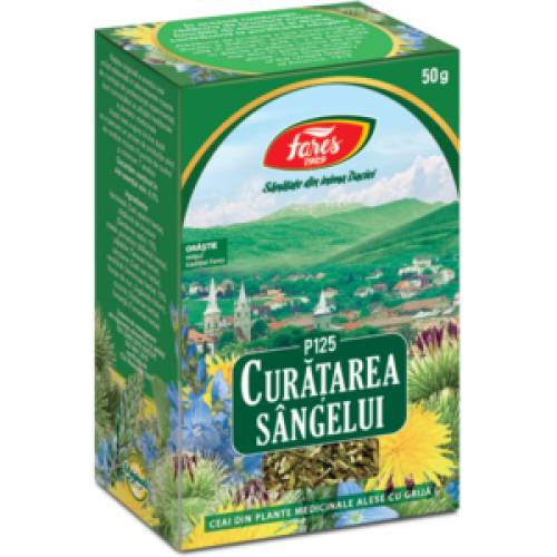 Ceai Curatarea sangelui - P125 - 50g - Fares