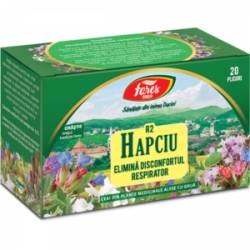 Ceai Hapciu Elimina disconfortul respirator - R2 - 20pl - Fares (fost antiinflamator - antiinfectios)