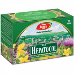 Ceai Hepatocol (hepatic) - D43 - 20pl - Fares