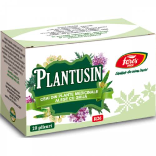 Ceai Plantusin (antibronsic) - R26 - 20pl - Fares