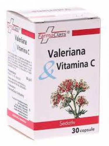 VALERIANA SI VITAMINA C 30cps, FARMACLASS