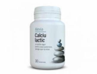 Calciu lactic 30cps, Alevia