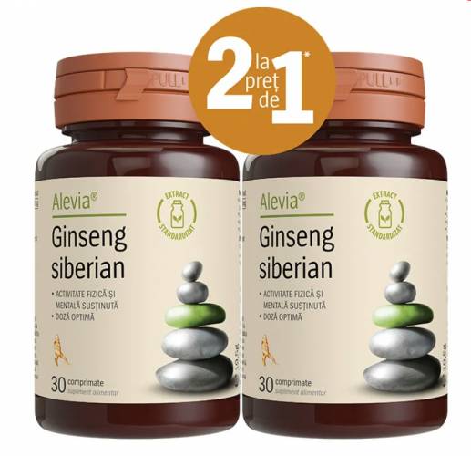 Ginseng Siberian, 30+30cpr - Alevia