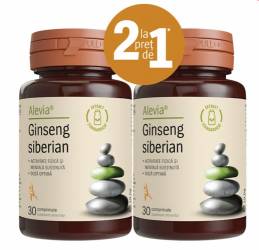 Ginseng Siberian, 30+30cpr - Alevia