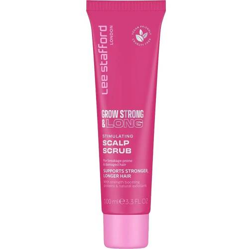 Scrub exfoliant pentru scalp Grow Strong & Long, 100ml, Lee Stafford