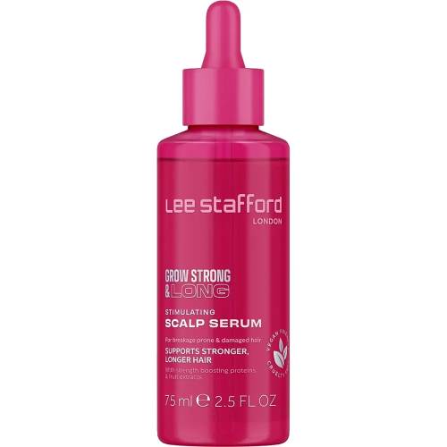 Ser pentru stimularea cresterii parului Grow Strong & Long, 75ml, Lee Stafford