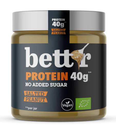 Crema proteica de arahide sarate, eco-bio, 250 g, Bettr