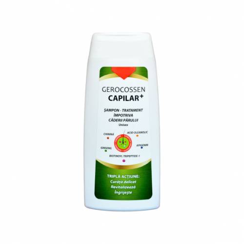 Sampon tratament impotriva caderii parului, Capilar+, 275ml - Gerocossen