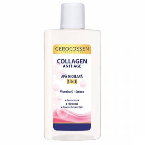 Apa micelara 3 in 1, Collagen Anti-Age, 300ml - Gerocossen