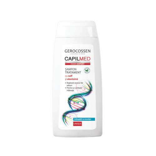 Capilmed sampon tratament pentru par gras, Capilmed, 275ml - Gerocossen