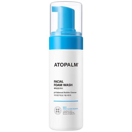 Spuma de curatare faciala pentru piele sensibila, 150ml, Atopalm